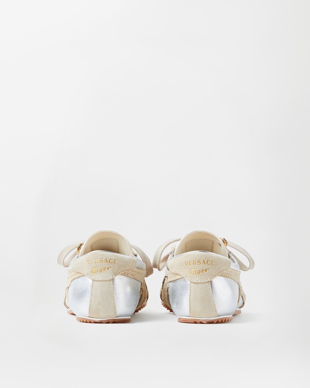  Giày Nữ Onitsuka Tiger x Versace Sakura 'Silver' 