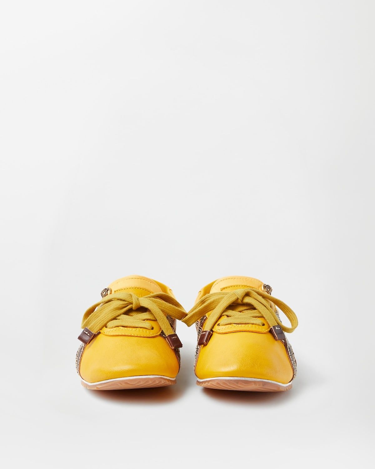  Giày Nữ Onitsuka Tiger x Versace Sakura 'Yellow' 