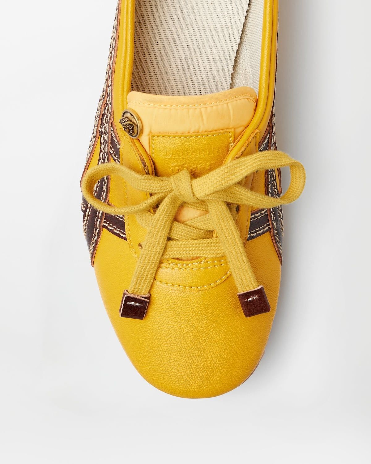  Giày Nữ Onitsuka Tiger x Versace Sakura 'Yellow' 