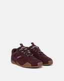  Giày Nữ Versace Galaxia Suede Trainers 'Burgundy' 