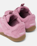  Giày Nữ Versace Galaxia Suede Trainers 'Lilac' 