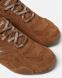  Giày Nữ Versace Galaxia Trainers 'Brown' 