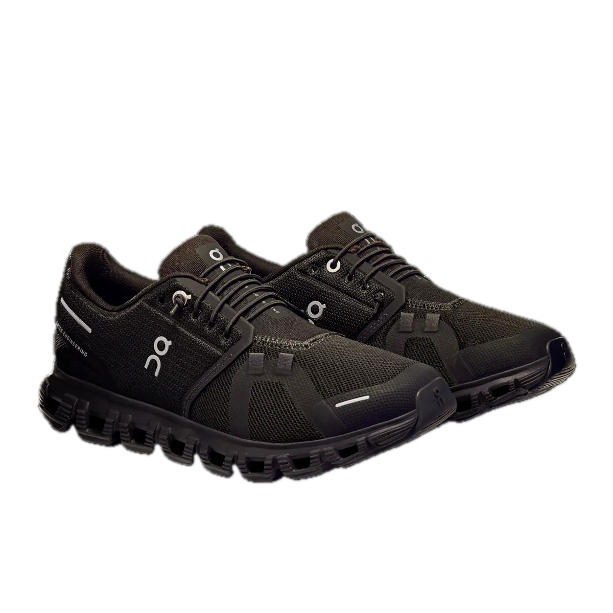  Giày On Running Cloud 6 Wide ‘Black Silver’ 