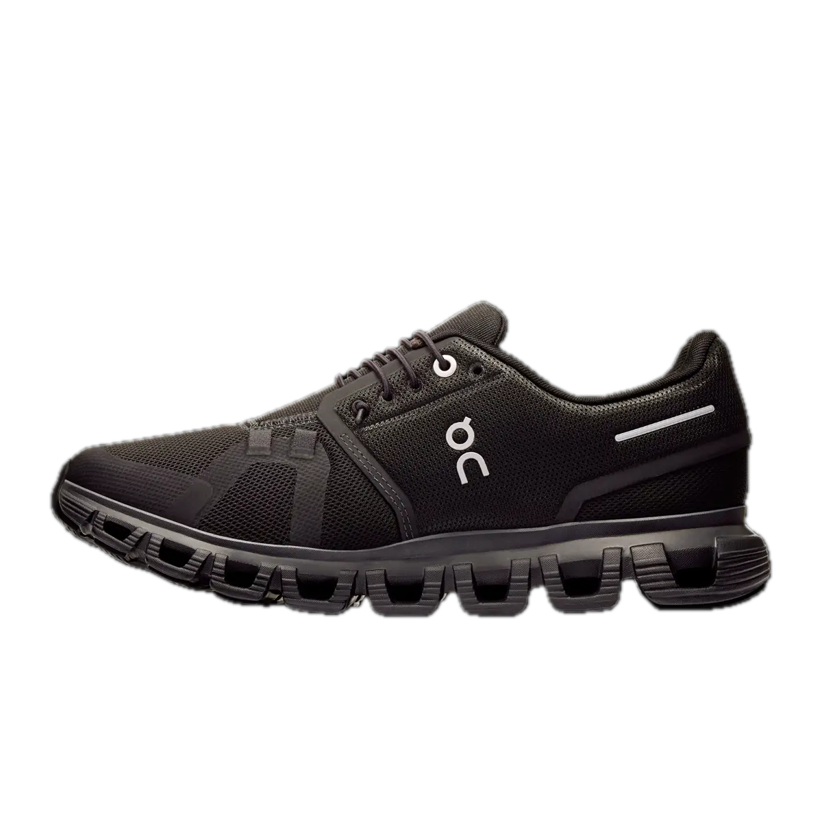  Giày On Running Cloud 6 Wide ‘Black Silver’ 