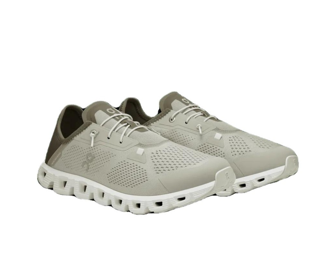  Giày On Running Cloud 5 Coast Chalk ‘Olive’ 