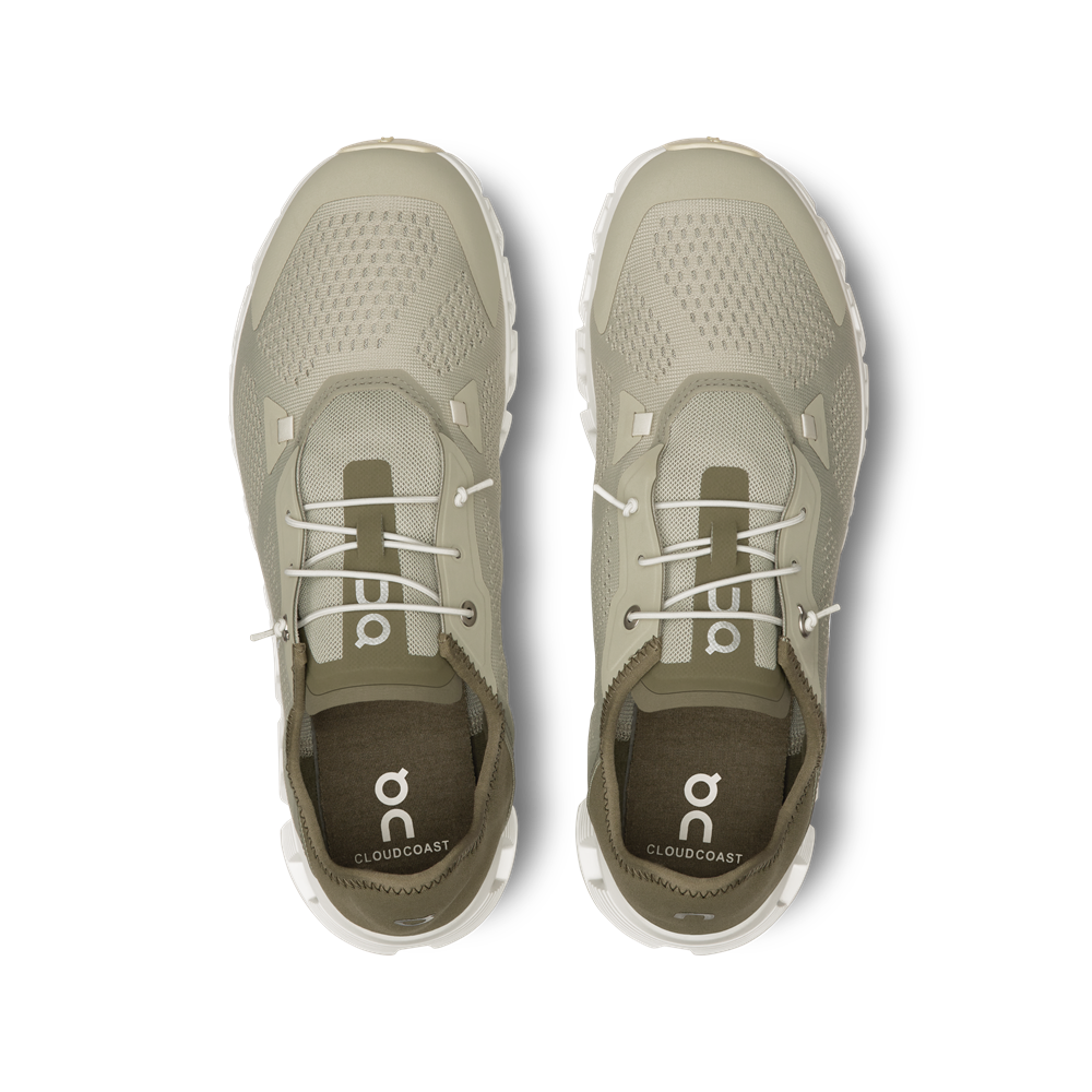  Giày On Running Cloud 5 Coast Chalk ‘Olive’ 