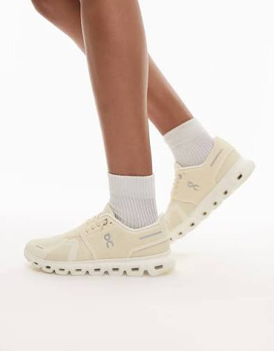  Giày On Running Cloud 6 'Castor Ivory' 