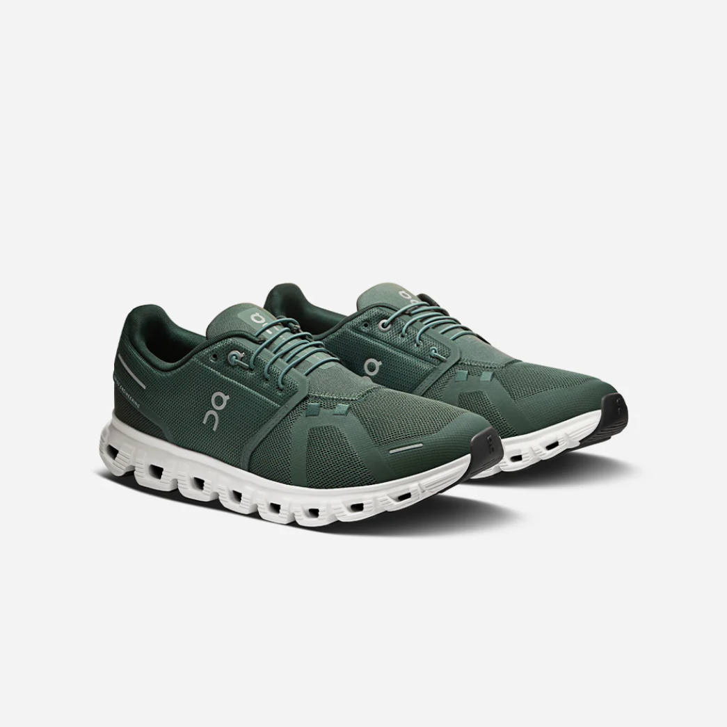  Giày On Running Cloud 6 ‘Olive Evergreen’ 