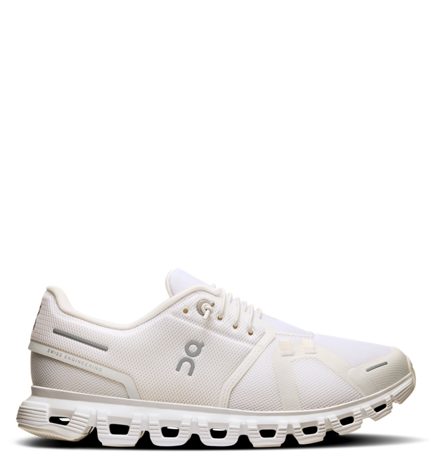  Giày On Running Cloud 6 ‘White’ 