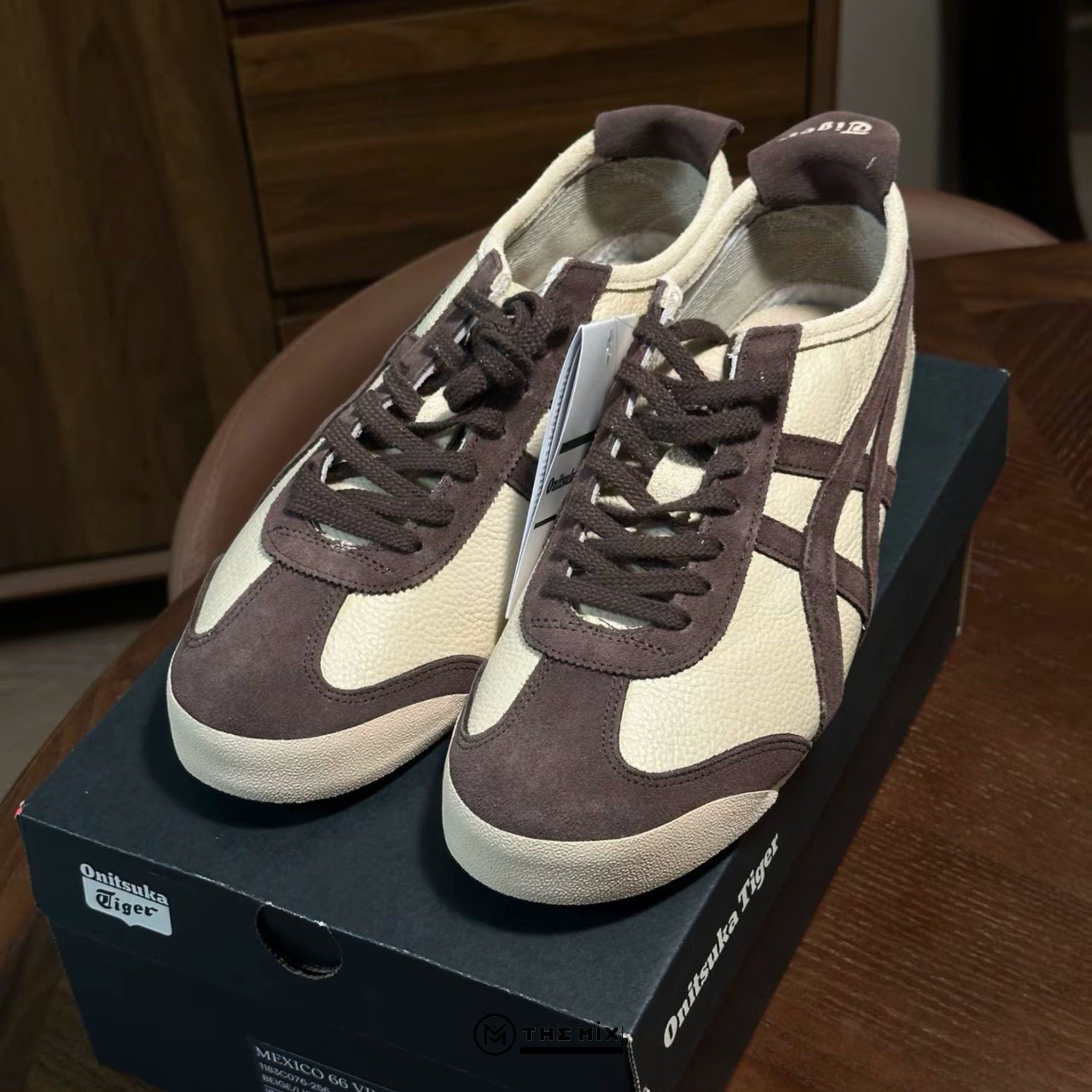  Giày Onitsuka Tiger Mexico 66 'Chocolate Brown' 