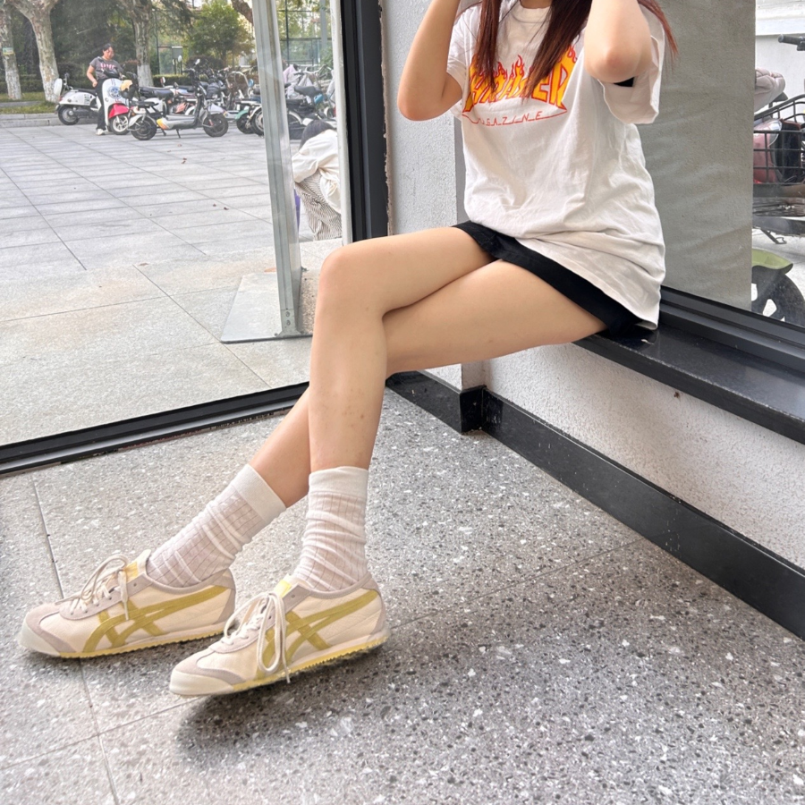  Giày Onitsuka Tiger Mexico 66 'Cream Yellow' 