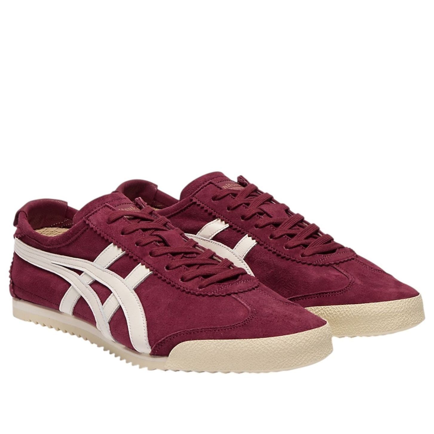  Giày Onitsuka Tiger Mexico 66 Deluxe 'Burgundy Cream' 