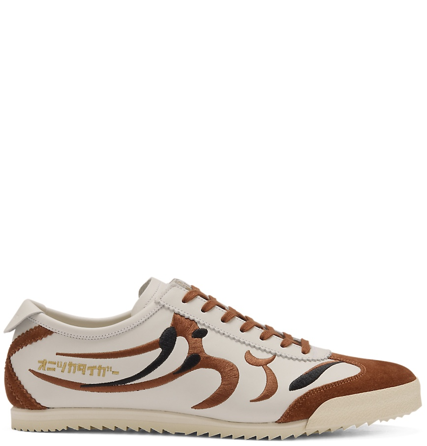  Giày Onitsuka Tiger Mexico 66 Deluxe 'White Brown' 