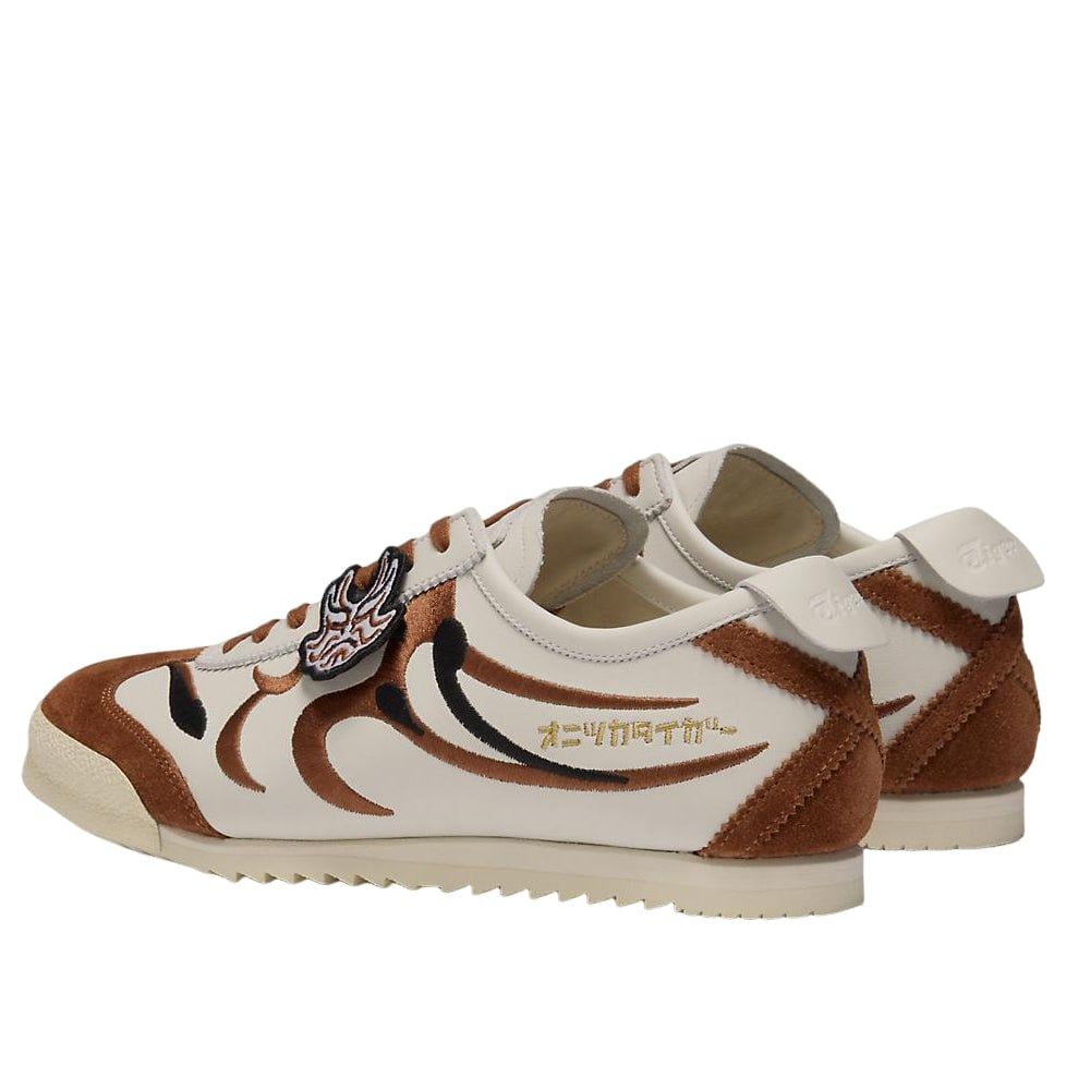  Giày Onitsuka Tiger Mexico 66 Deluxe 'White Brown' 