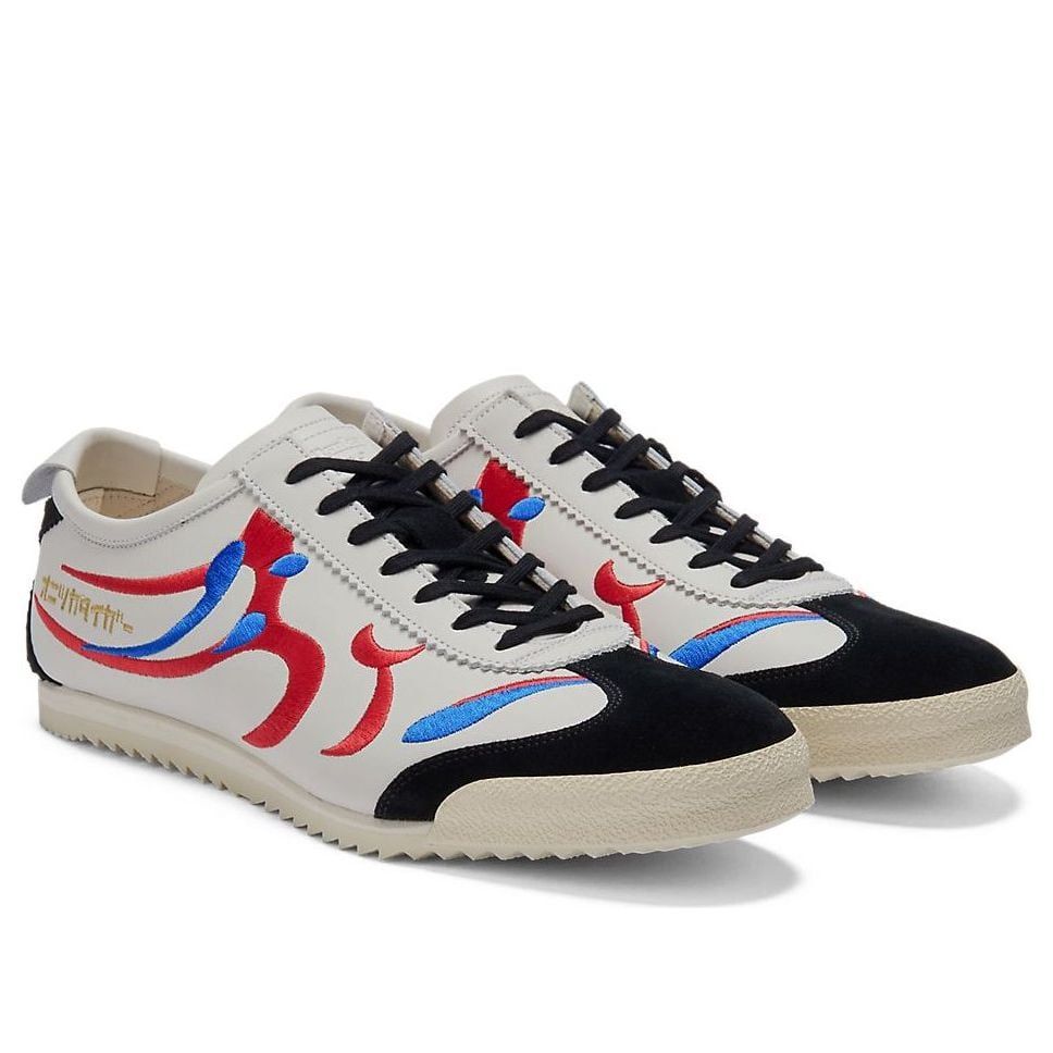  Giày Onitsuka Tiger Mexico 66 Deluxe 'White Fiery Red' 