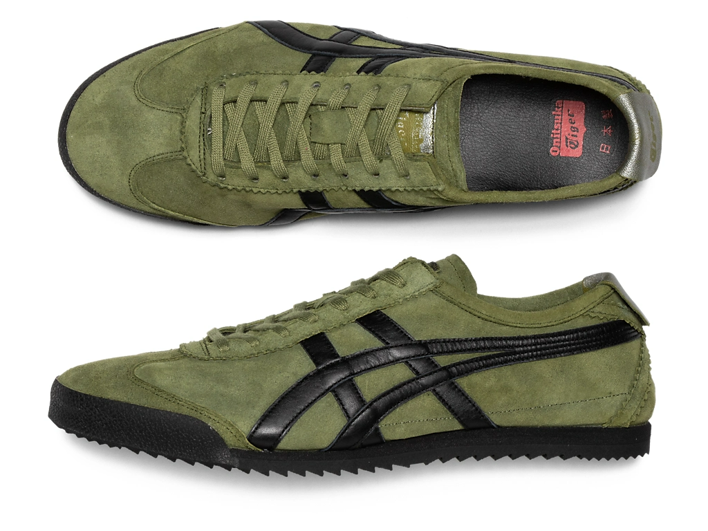  Giày Onitsuka Tiger Nippon Made Mexico 66 'Olive' 