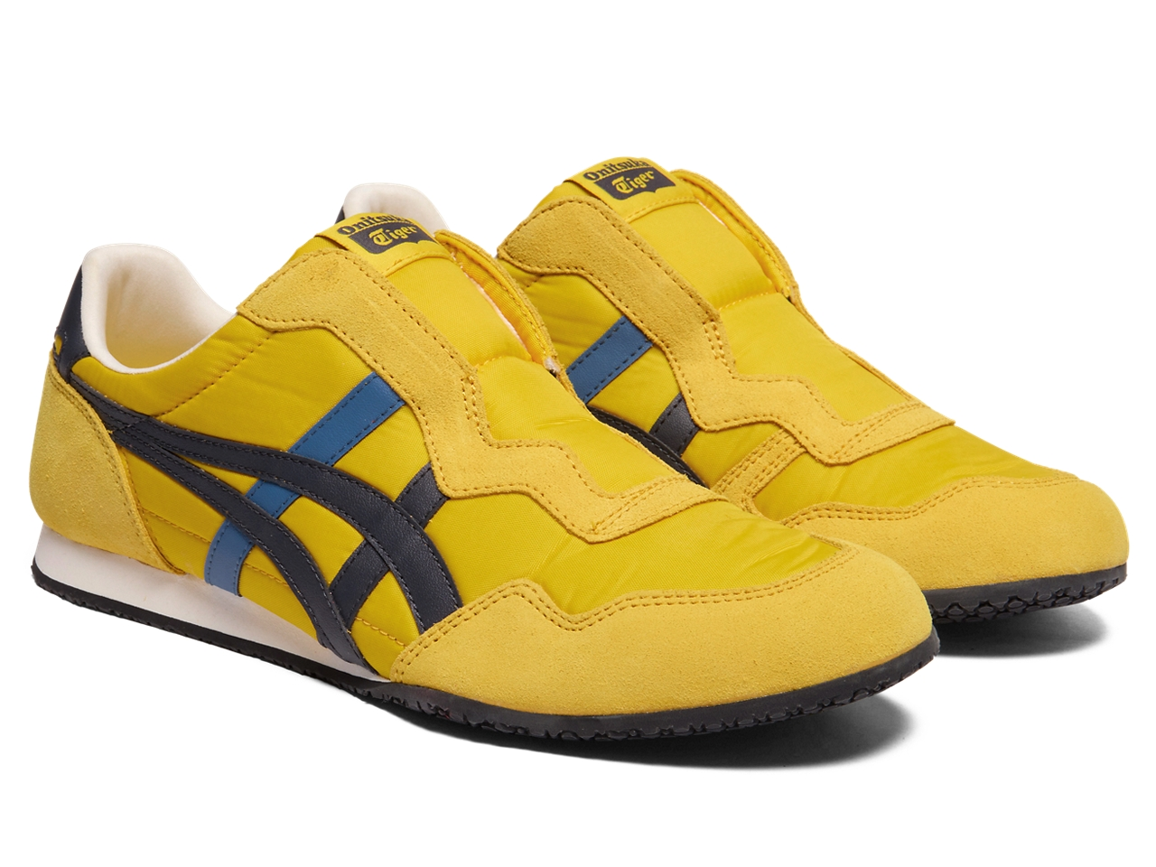  Giày Onitsuka Tiger Serrano Slip-On ‘Yellow Navy’ 