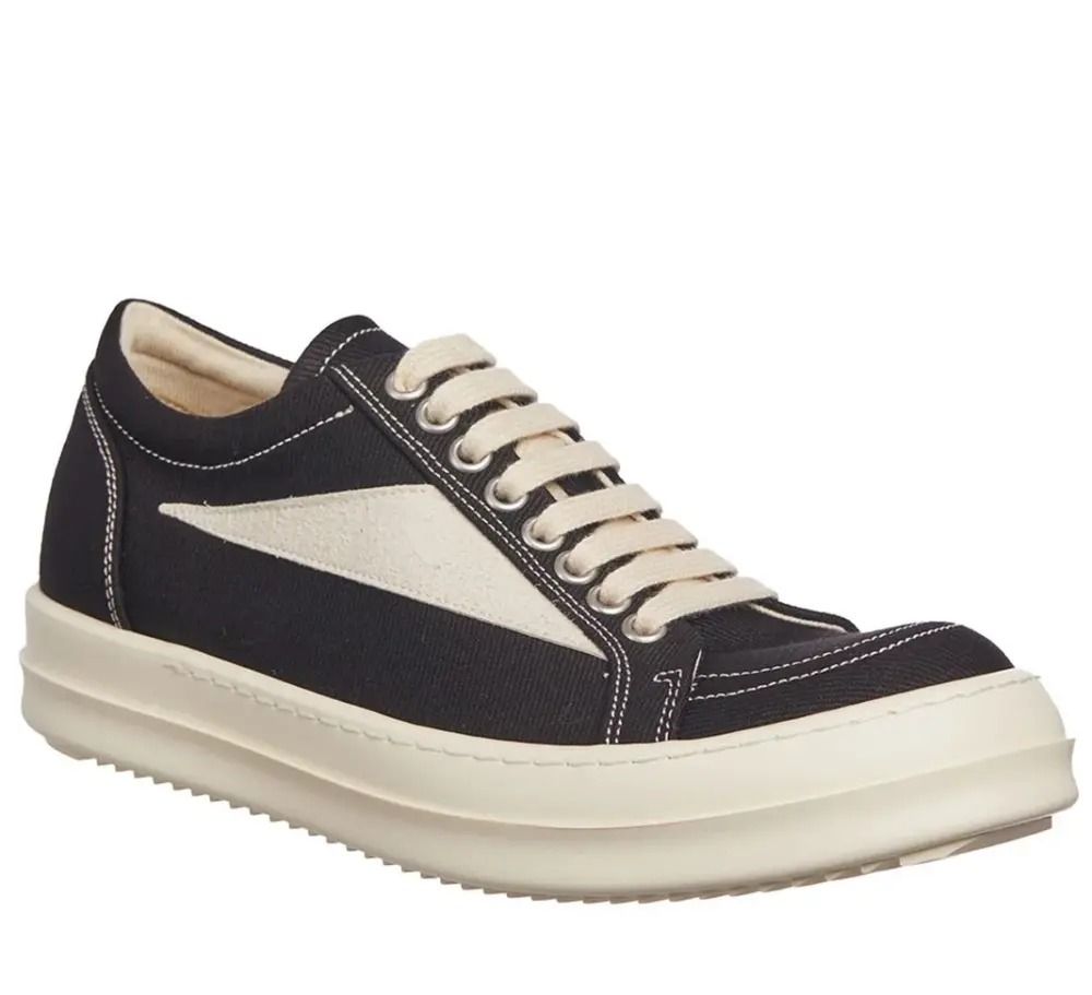  Giày Rick Owens DRKSHDW Vintage Lace-Up 'Black' 