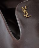  Giày Saint Laurent Alain Slippers 'Brown' 
