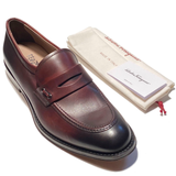  Giày Salvatore Ferragamo Penny Loafers 'Brown' 