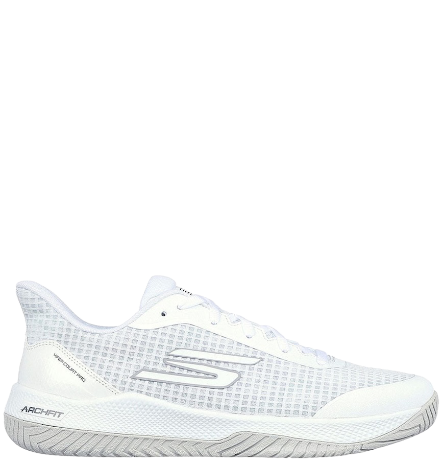  Giày Skechers Viper Court Pro 'White' 