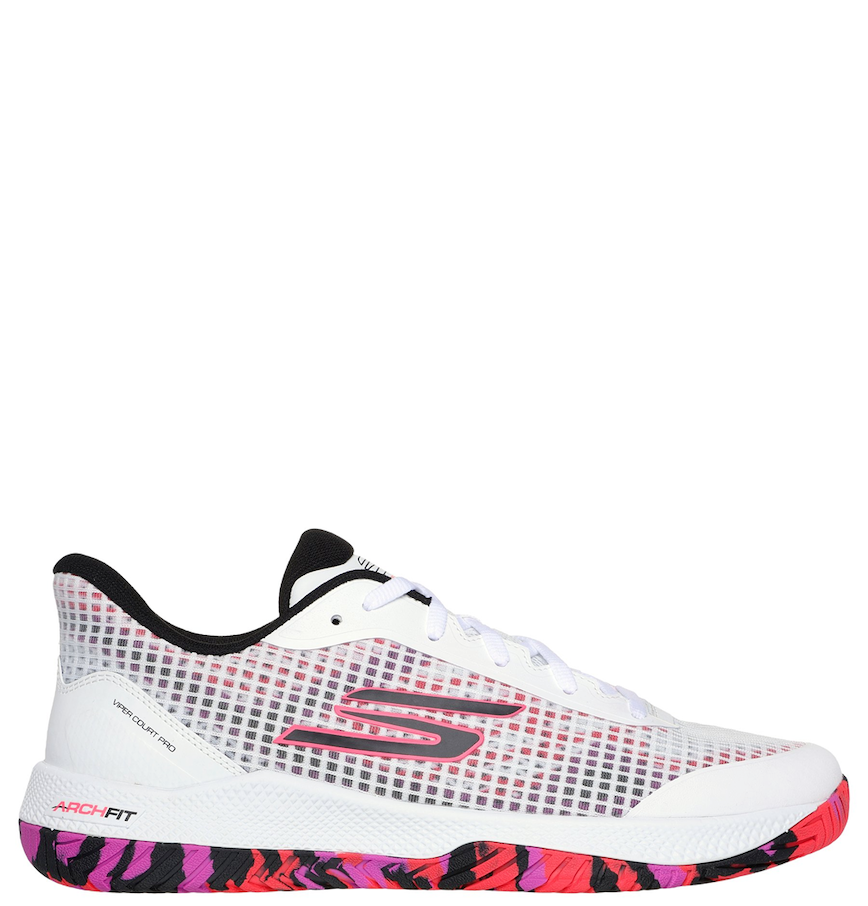  Giày Skechers Viper Court Pro 'White Hot Pink' 