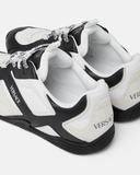  Giày Versace Galaxia Leather Trainers 'Black' 