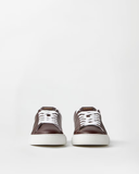  Giày Versace Greca Leather Trainers 'Brown' 