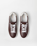 Giày Versace Greca Leather Trainers 'Brown' 