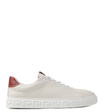  Giày Versace Greca Leather Trainers 'White' 