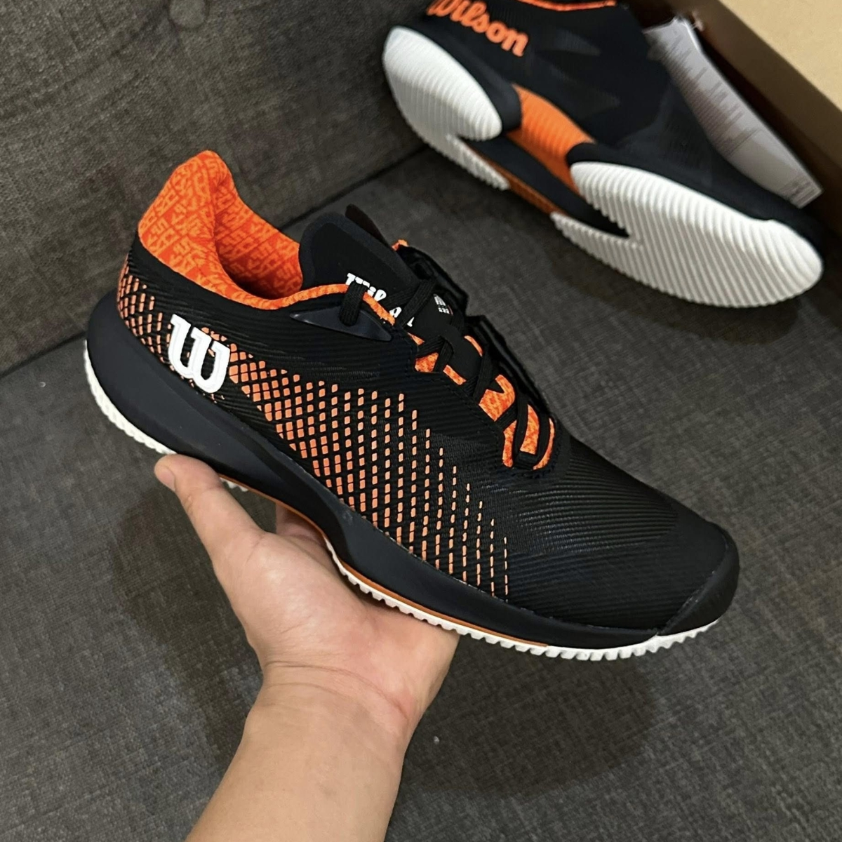  Giày Wilson Kaos Swift 1.5 'Black Orange' 