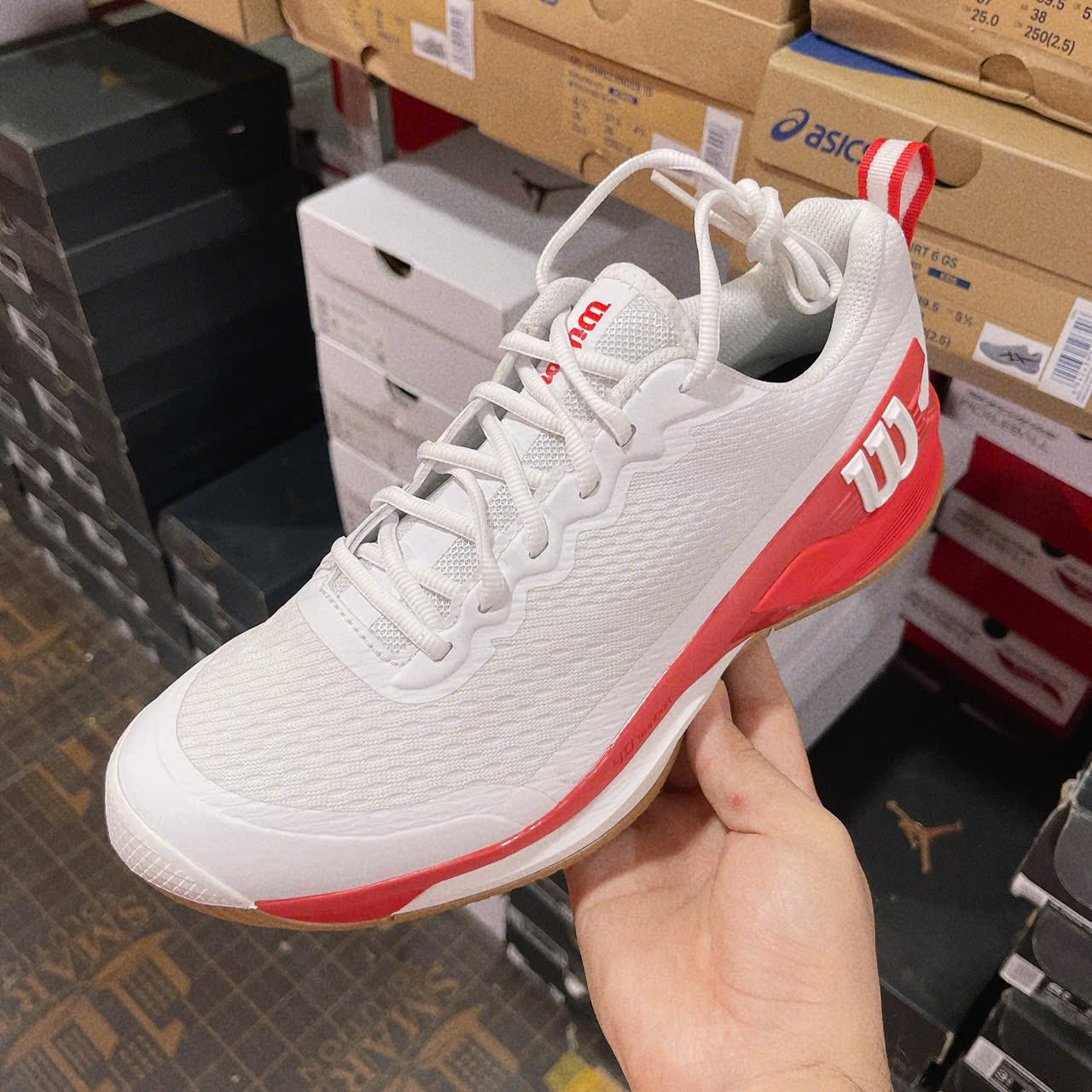  Giày Wilson Rush Lite 4.5 Clay 'White Red' 
