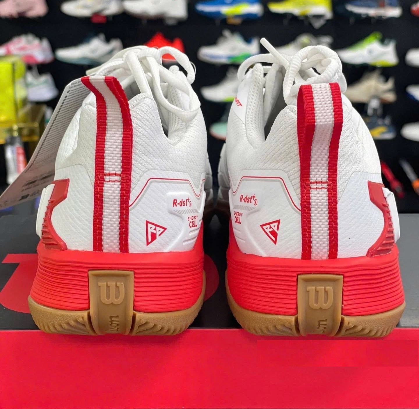  Giày Wilson Rush Lite 4.5 Clay 'White Red' 