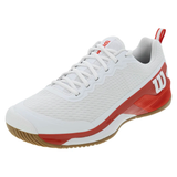  Giày Wilson Rush Lite 4.5 Clay 'White Red' 