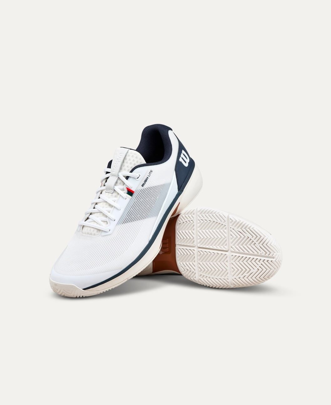  Giày Wilson Rush Lite 5 Tennis Shoe 'White Navy' 