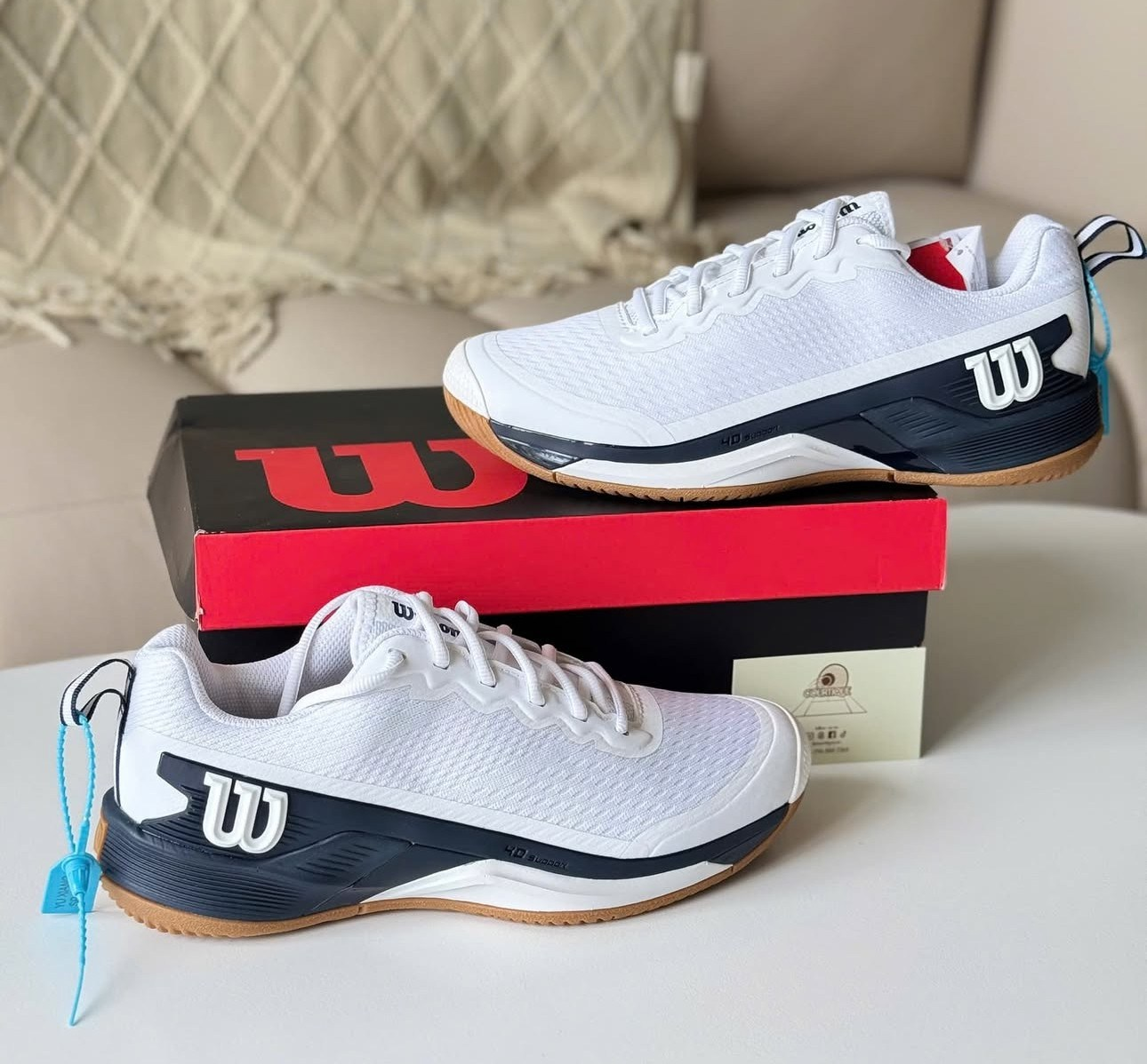  Giày Wilson Rush Pro 4.5 'Navy White' 