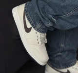  Giày Nike Air Jordan 1 Low Premium 'Pale Ivory Baroque Brown' 