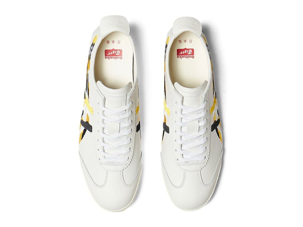  Giày Onitsuka Tiger Mexico 66 Deluxe 'White Vibrant Yellow' 