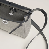  Túi Nữ Hermes Herbag Zip 20 'Ardoise' 