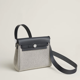  Túi Nữ Hermes Herbag Zip 20 'Ardoise' 