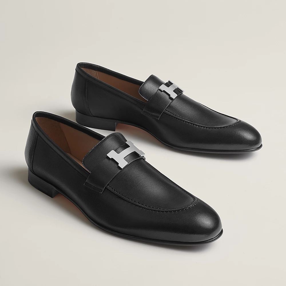  Giày Nam Hermes Paris Loafer ‘Black’ 