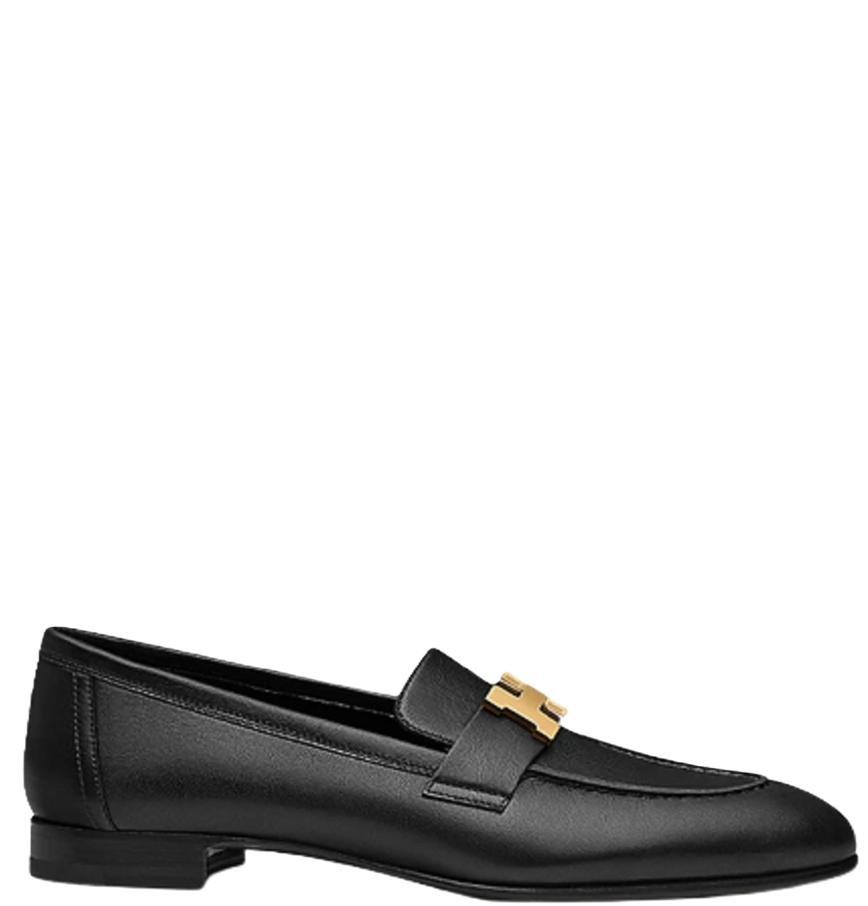  Giày Nam Hermes Paris Loafer ‘Black Noir’ 