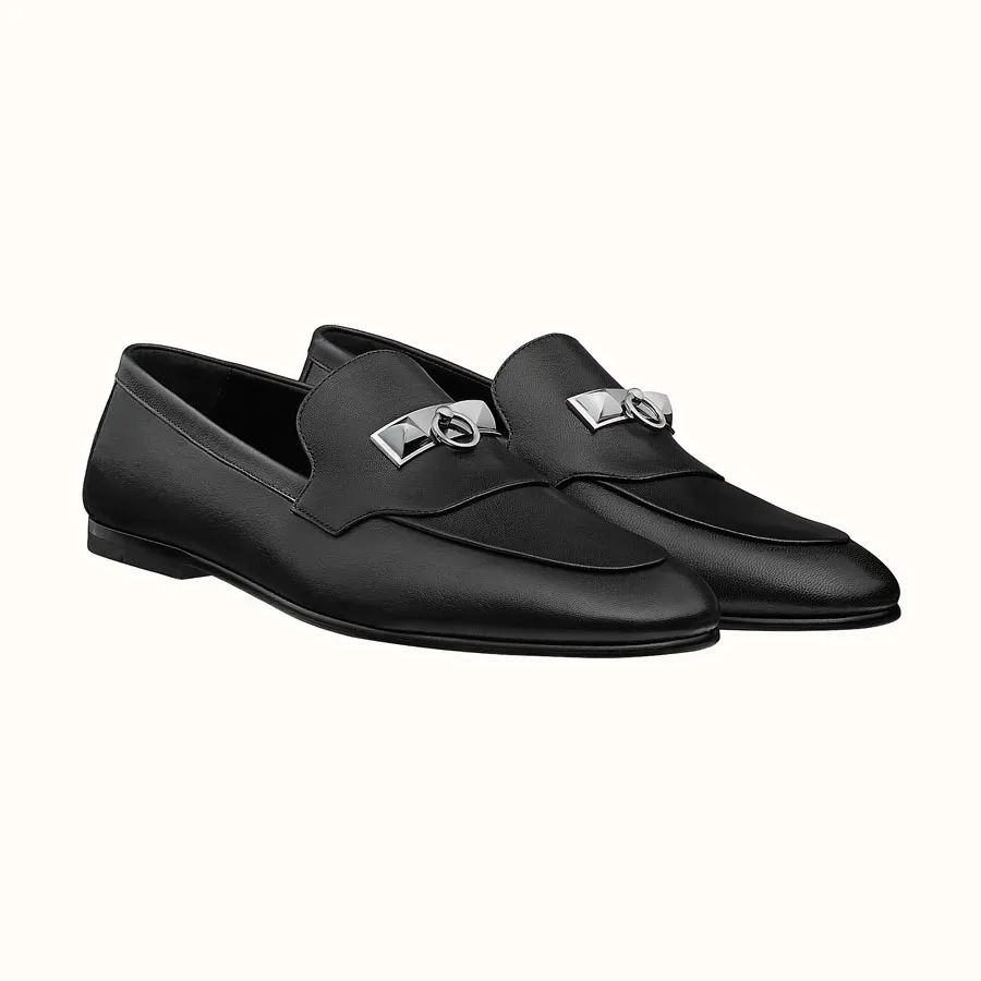  Giày Nam Hermes Blaise Loafer 'Black' 
