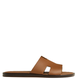  Dép Nam Hermes Izmir Canvas Sandal 'Brown' 