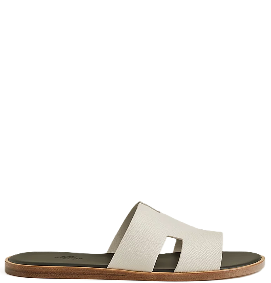  Dép Nam Hermes Izmir Sandal 'Beige Glaise' 