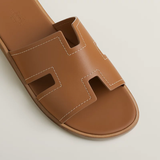  Dép Nam Hermes Izmir Sandal 'Brown' 