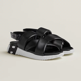  Dép Nam Hermes Electric Sandal 'Black' 