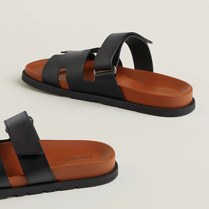  Dép Nam Hermes Chypre Sandal 'Brown' 
