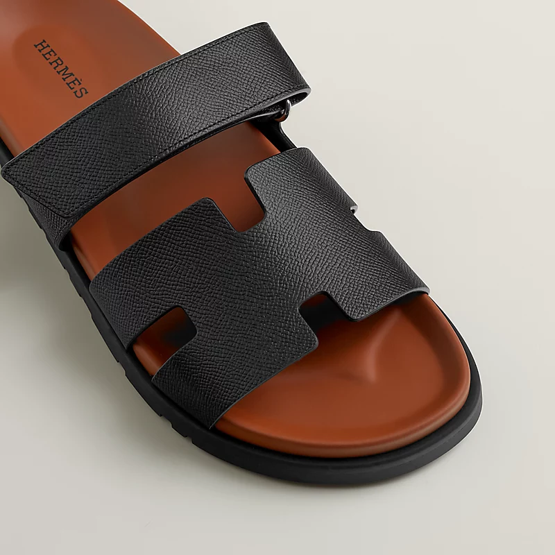  Dép Nam Hermes Chypre Sandal 'Brown' 