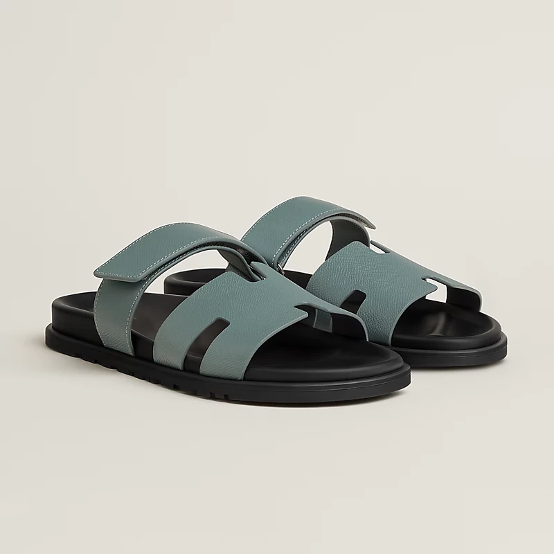  Dép Nam Hermes Chypre Sandal 'Grey' 